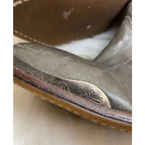 Zodiac USA Vintage Leather Cowboy Boots 8.5 - Picture 4 of 13